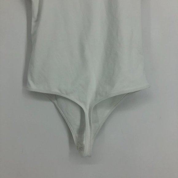 Aritzia Babaton Contour Straight Neck Bodysuit Square-neck cap-sleeve bodysuit L - Picture 13 of 16